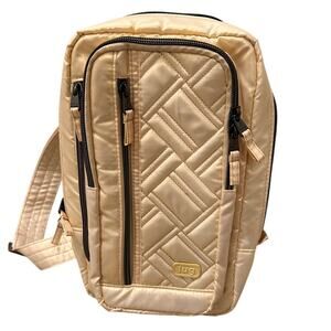 LUG Tailback Sling Bag Metallic Yellow Gold NWOT